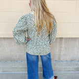 Whispering Grove Boho Top