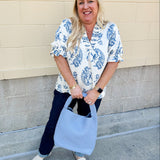 Girly & Glamorous Smocked Top