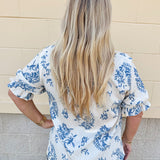 Girly & Glamorous Smocked Top