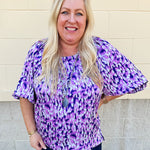 At The Market Puff Sleeve Top