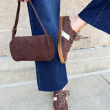 Dixie Chocolate Suede Sneakers