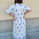 Grecian Getaway A-Line Midi Dress