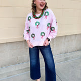 [Mary Square] Millie Wreaths Sweatshirt