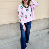 [Mary Square] Millie Wreaths Sweatshirt