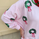 [Mary Square] Millie Wreaths Sweatshirt