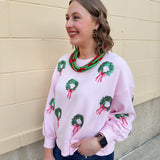 [Mary Square] Millie Wreaths Sweatshirt