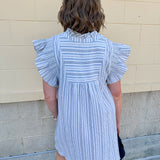 Dreamy Days Striped Baby Doll Dress