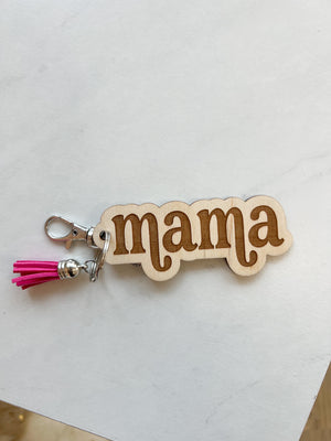 Mama Keychains | Fuschia