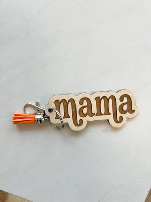 Mama Keychains | Orange