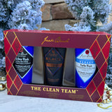 Gift set of three Jack the Nutcracker body cleansers.