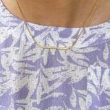 Afterglow Wave Necklace in Gold-Tone Plating