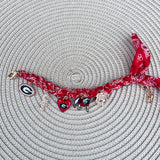Georgia Bulldogs Bandana Charm Bracelet