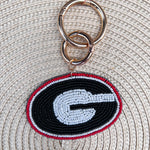 Georgia Beaded Purse Charm - The Pink Pineapple 850
