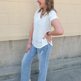 [Dear John] Taylor Starboard jeans with star patches throughout