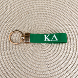 Kappa Delta Embroidered Keychain