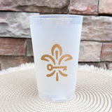Kappa Kappa Gamma Stay Golden Stadium Cup (back)- The Pink Pineapple 850