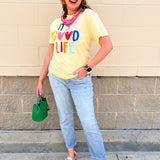 [Kut from the Kloth] Rachael High Rise Mom Jeans in Recognition