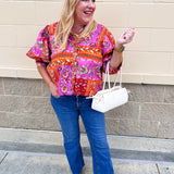 [Kut from the Kloth] Kelsey High Rise Ankle Flare in Sentiment