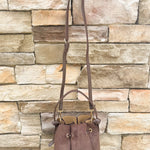 Laguna Mini Chocolate Top Handle Bag - The Pink Pineapple 850