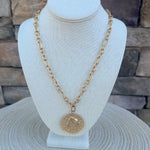 Liberty Head Coin Pendant Necklace - The Pink Pineapple 850