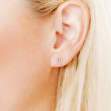 Clara Cross Stud Earrings