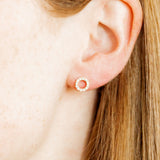 Lainey Gold Stud Earrings