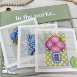 Magpie Blossom Needlepoint Kit- The Pink Pineapple 850