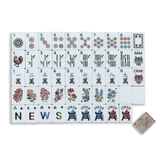 [Mahjong Row & Co] Terracotta Marble Mahjong Tile Set