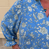 [Mary Square] Audrey Dress | Song Bird Blue