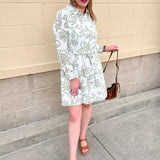 [Mary Square] Sarah Dress | Lacecap White