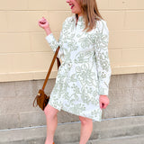 [Mary Square] Sarah Dress | Lacecap White