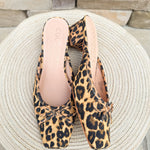 [Matisse] The Geneva Heeled Leopard Mule - The Pink Pineapple 850