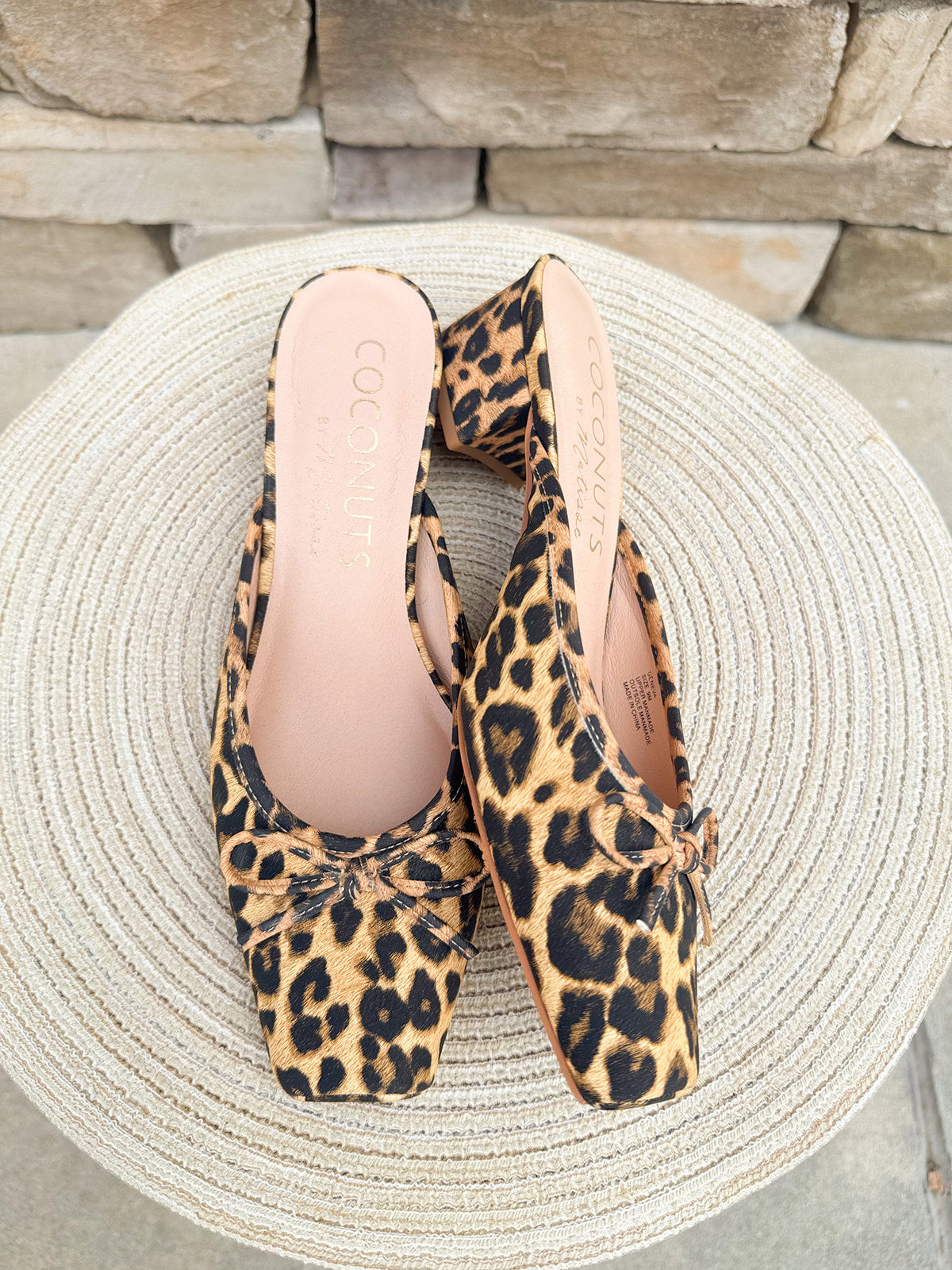 [Matisse] The Geneva Heeled Leopard Mule - The Pink Pineapple 850
