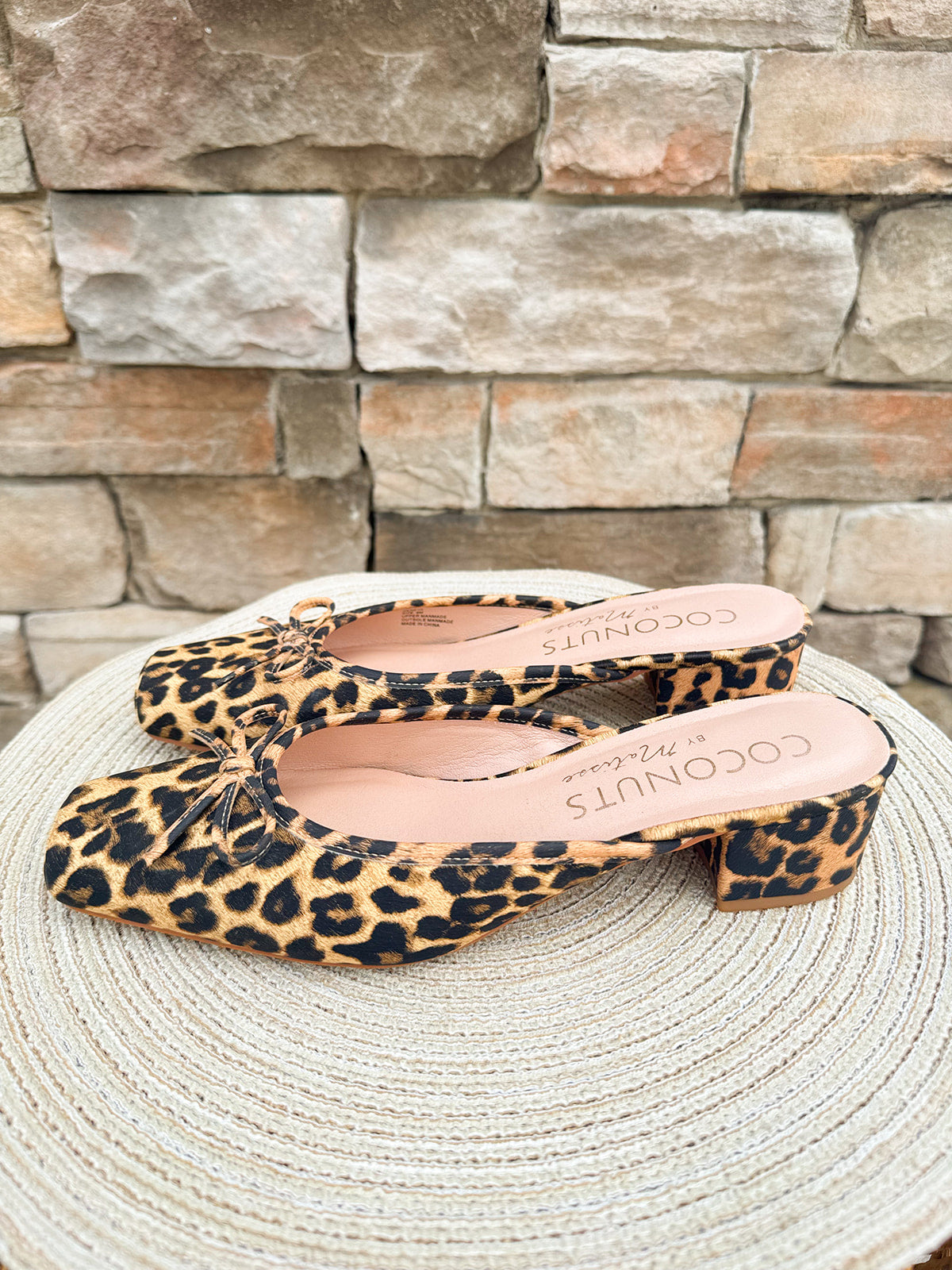 [Matisse] The Geneva Heeled Leopard Mule - The Pink Pineapple 850