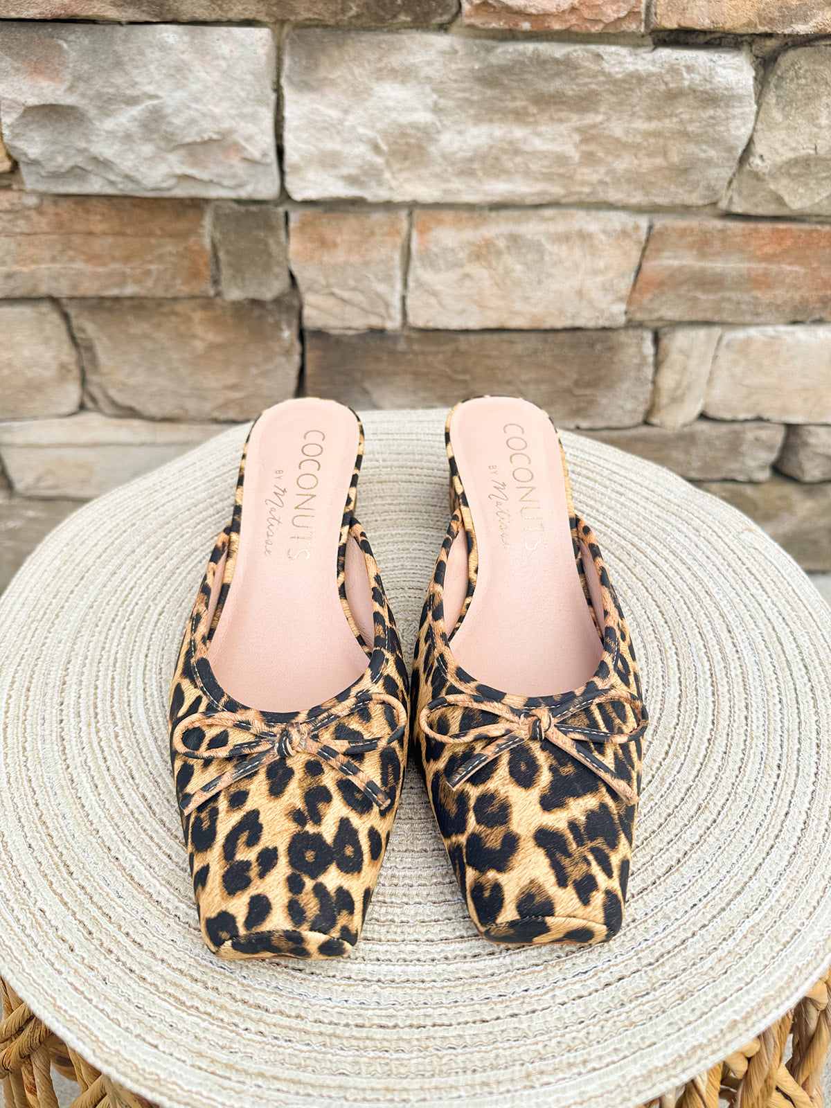 [Matisse] The Geneva Heeled Leopard Mule - The Pink Pineapple 850