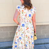 Meadowlight Whimsy Midi Dress