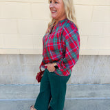 Merritt Plaid Top