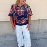 Midnight Mosaic Top