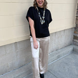 Midnight Poise Dolman Top