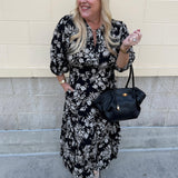 Moonlit Meadow Midi Dress