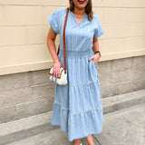 Morning Tide Midi Dress
