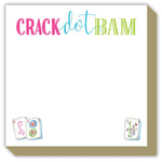 Crack Dot Bam Notepad Luxe