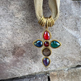 [Hart Designs] The Gilded Faith Scarf Necklace