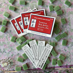 Line ID stickers applied to a National Mah Jongg League large card