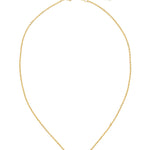 Gold-tone necklace featuring a horizontal emerald-cut crystal pendant from Sorrelli’s Crystal Aurora Borealis collection.