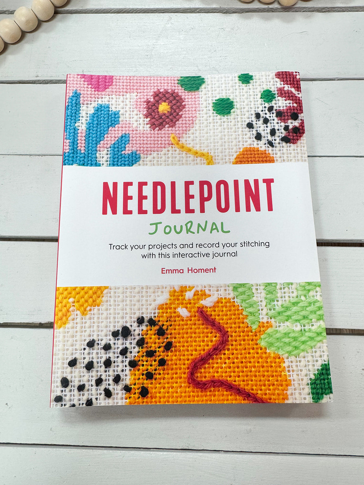 Needle & Note needlepoint journal by Emma Homent