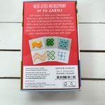 Next-Level Needlepoint card deck by Emma Homent with 50 stitch instructions