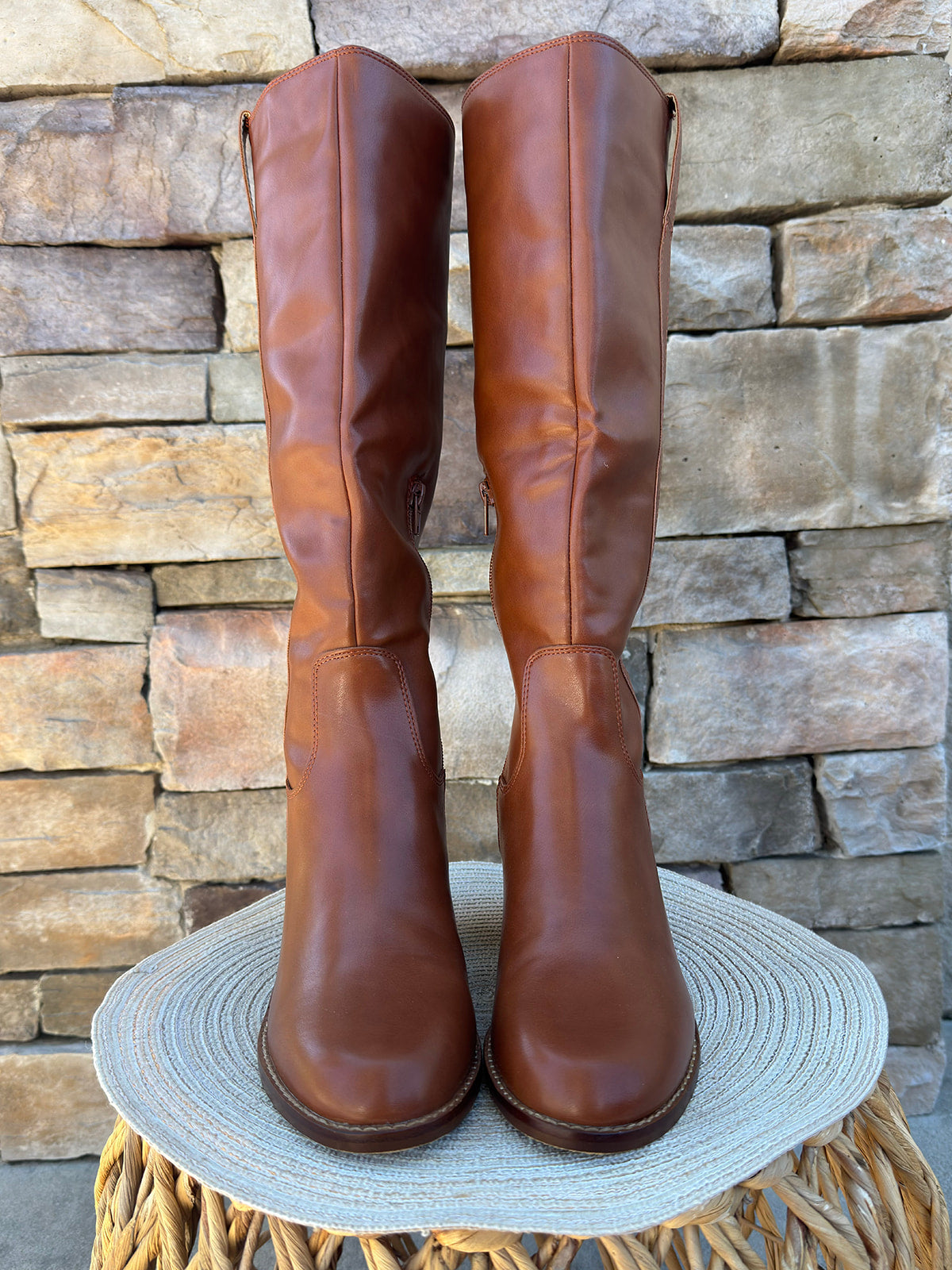 [Oasis Society] The Harriet Tall Riding Boot- The Pink Pineapple 850