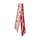 [Saturday Silks] Oklahoma Gameday Skinny Scarf