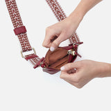 Hobo Cass Phone Crossbody - Wine